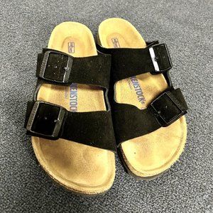 Birkenstock  Arizona Soft Footbed - Suede (Unisex)
